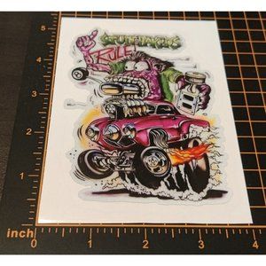 Studebaker's Rule racing sti evo rsx sr rx7 fd eg gtr supra reflective sticker